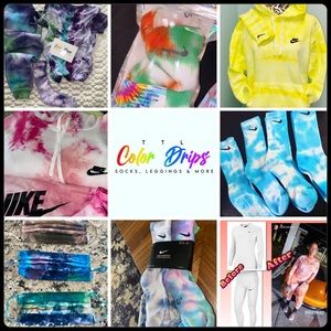 Custom Nike Tie Dye Socks